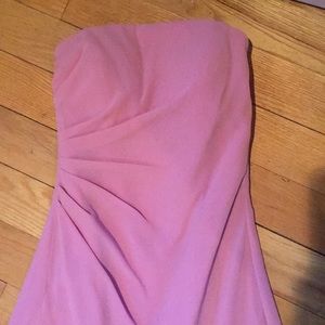 After Six Strapless Pink Dress